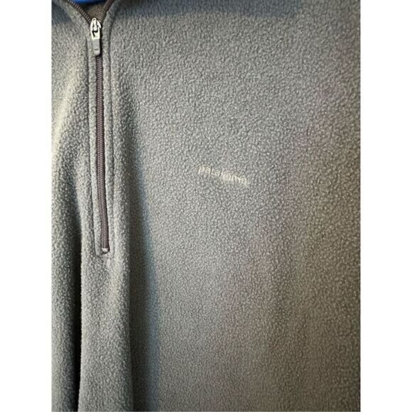 Patagonia Capilene Fleece 1/4 Zip Long Sleeve Pullover Men’s Jacket Size L - Picture 2 of 9